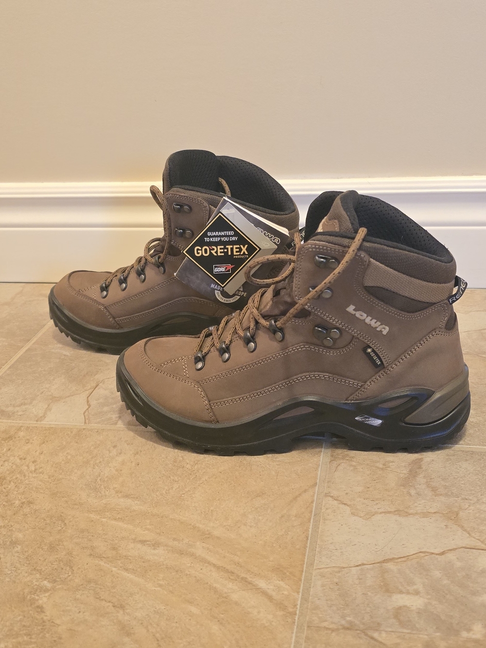 Lowa RENEGADE WOMEN Brown Gore-Tex Hiking Boots